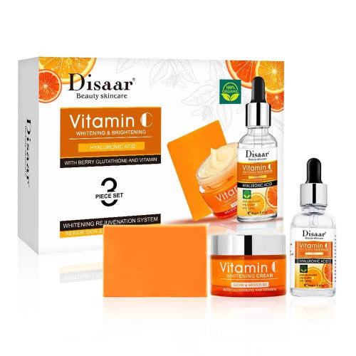 🍊 Disaar Vitamin C – Kit Completo de Cuidado Facial