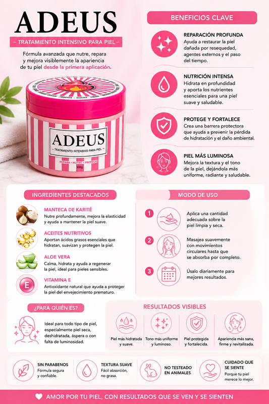 ADEUS – Tratamiento Intensivo para la Piel 😀